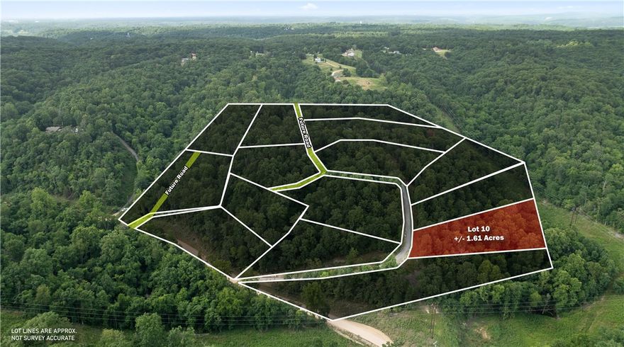 Perfect opportunity to build your dream home on this +/- 1.61-acre wooded residential lot, located just 5
miles from the Beaver Lake Boat Ramp and Lakeshore. Tucked away in a secluded, peaceful setting, this
property offers a quiet rural lifestyle with convenient access to town. Electric is already available on-site,
while a water well and septic system will be needed. With County Zoning, the current site plan is
preliminary and can be tailored to suit your needs in both size and shape, offering flexibility for your ideal build. Esculapia Hollow Rd is currently a dirt road, however, it is set to be paved this summer. Ideally situated approx. 3.5 miles from Lake Atlanta, 4 miles from Downtown Rogers, and 6 miles from Horseshoe Bend Marina, this lot provides the best of both worlds - tranquil living with easy access to outdoor recreation, shopping, dining, and more. Don't miss out on this prime piece of Northwest Arkansas real estate!