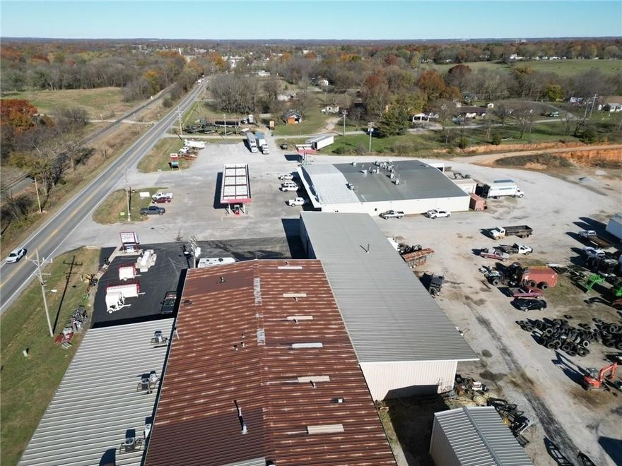 This is a unique opportunity to own a well-established 14,280 sq ft  truck stop/convenience store/liquor store and restaurant that caters to a wide range of customers. The combination of high visibility, significant passenger and truck traffic, and multiple revenue streams, including a liquor license, provides endless possibilities for growth and increased profitability. Ample room for expansion. New pumps and data system. Non branded for your freedom. Napa parts store inventory/business are not included. POSSIBLE SOME OWNER FINANCE!!!