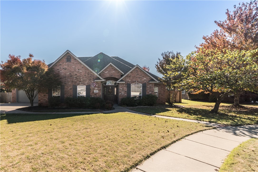 Seller is offering a $1500 allowance for counter tops. All new SS appliances in the kitchen.You will never want to leave this 4 Bedroom, 2.5 Bath home. Theater room has a built in bar with a wine fridge! Gas log fireplace in living room. Very bright home office with built-in shelving. A ton of storage room in the kitchen and eat in kitchen area. Master Bath has his and her sinks and closets. Storage building in large backyard with a covered and uncovered patio. New roof in 2017.