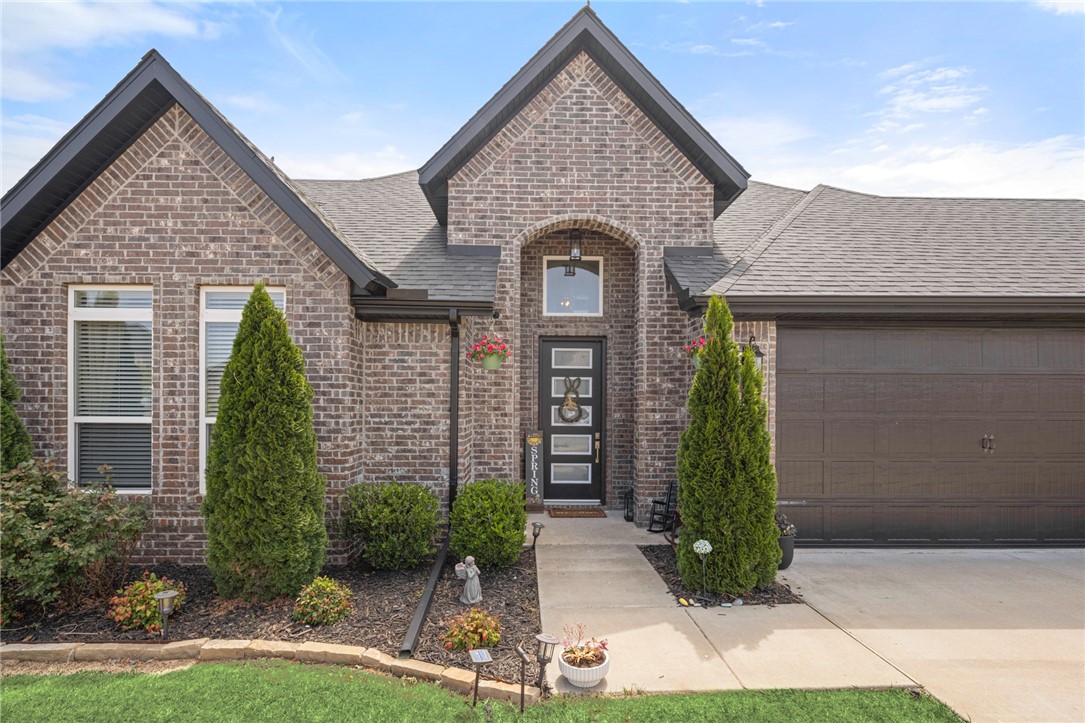***MOTIVATED SELLERS!***Discover this rare 5-bedroom, 3.5-bathroom gem perfectly situated on a spacious lot in one of Centerton’s most sought-after neighborhoods. Step inside to find beautiful hardwood floors flowing throughout the living room, formal dining room, kitchen, and all common areas—blending timeless elegance with everyday functionality. The gourmet kitchen is a chef’s dream, featuring custom cabinetry, a built-in oven, gas cooktop, and plenty of space for cooking and entertaining. Unwind in the expansive living area or host gatherings with ease in the formal dining space. Enjoy the outdoors year-round in the large, fully fenced backyard, complete with a covered patio and cozy gas fireplace—perfect for relaxing evenings or entertaining guests. This home offers the ideal combination of space, style, and comfort—all in a premier location close to top-rated schools, shopping, and amenities. Don’t miss your chance to own this exceptional home—schedule your showing today!