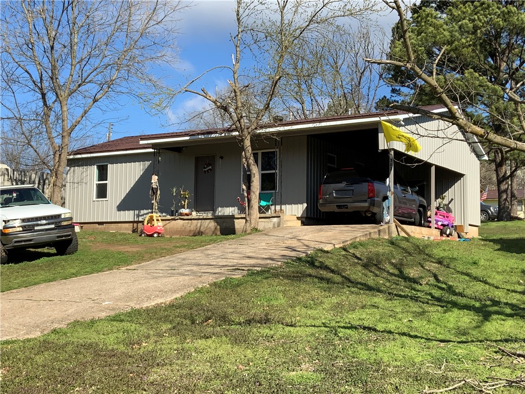 Low maintenance 3 bedroom 1 bath home in a great location. One car attached carport with storage. Large kitchen. Metal siding and roof. Close to schools, shopping, food on a quiet street. Investment property or your forever home. A quality home at an affordable price.