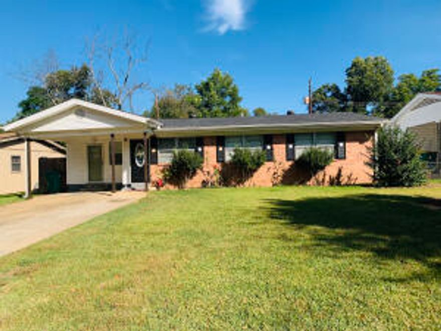Looking for a spacious home? This one offers 3 bedrooms 1.5 bathrooms under $150,000. Come and check out this brick home on a slab foundation with 1,664 sq.ft. It has  TWO living areas. Roof less than 8 years and  HVAC less than 3 years old.