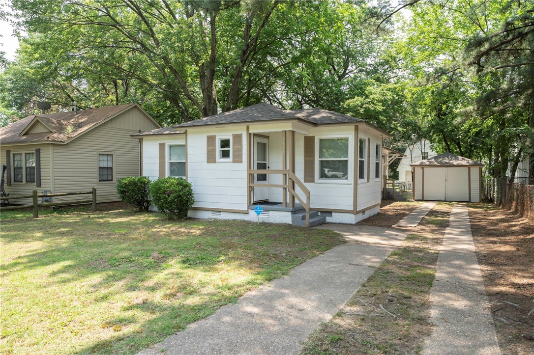 COMPLETELY REMODELED home near UAFS in the established neighborhood of Hawthorne Place in Fort Smith. This amazing home has new floors, new windows, new roof, new paint throughout, granite countertops, new kitchen cabinets, new light fixtures, new interior doors, remodeled bathroom, two living areas, washer/dryer hookup, storage/garage, and three bedrooms! YOU MUST see the inside to appreciate the space! Book your showing now! This one will go fast!