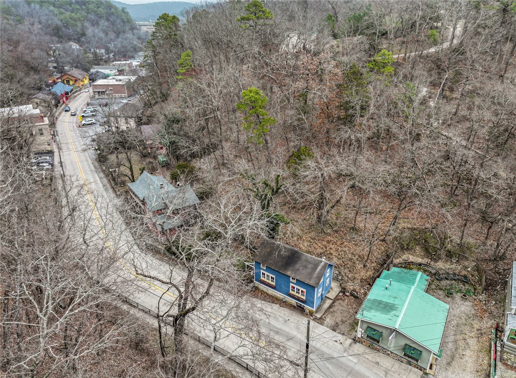 Cobbler's Cottage, nestled in the heart of downtown Eureka Springs, is zoned for commercial use, presenting endless possibilities for business or residential living. Just steps from shopping, charming cafes, and the vibrant energy of town events, this historic 2-bedroom, 2-bath cottage is currently operating as a successful Airbnb, offering both charm and income potential.
Begin your mornings with a cup of coffee on the inviting front porch, overlooking the spacious courtyardāa perfect spot for relaxation. Step inside, and youāll be transported to a bygone era, where historic character meets modern comfort. The home showcases stunning stained glass windows and timeless architectural details that tell the story of Eureka Springsā past.
The two well-appointed bedrooms offer cozy retreats, the two full baths ensure comfort & convenience for both residents and guests. The upstairs bedroom, tucked away in a romantic loft w/ a Jacuzzi tub, adds a unique touch, making it an ideal space for relaxation. Being sold "AS IS"