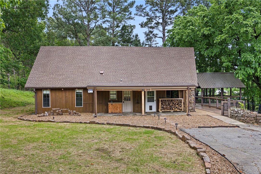 Charming Rustic Retreat with Outdoor Living at Its Best!
Welcome to this warm and inviting 3 bed, 2 bath home featuring timeless rustic charm throughout. From the moment you step inside, you'll love the rich wood accents, vaulted ceilings, and cozy loft that adds character and extra living space. The heart of the home is a wood-burning fireplace--perfect for relaxing evenings. The spacious kitchen and open-concept living area flow seamlessly to a massive covered deck--ideal for summertime entertaining, cookouts, or peaceful morning coffee. Whether you're looking for a weekend getaway or a forever home, this one checks all the boxes for comfort, style, and outdoor enjoyment.