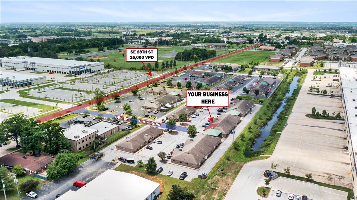 +/- 650 SF of excellent office space in Oak Trace Business Park! Located in the heart of Bentonville, approx. 1 mile from the new Walmart Corporate Headquarters and conveniently close to NW Medical, Sam's Club Home Office and more! Light janitorial and all utilities included in the lease with the exception of phone, cable, and internet. Build-out negotiable depending on leasing terms. Perfect space for you to grow your business!