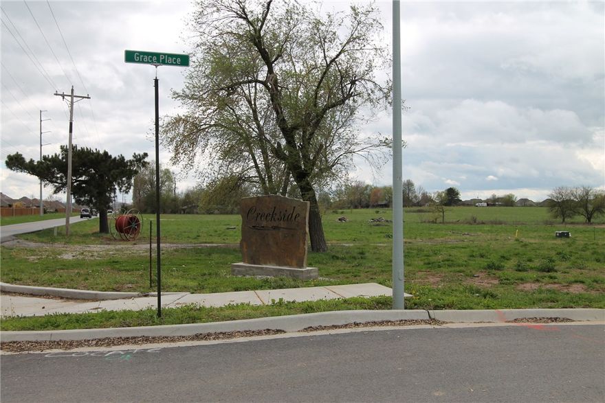 This is a bulk lot sale of the remaining vacant lots in Creekside s/d phase I totaling 41 lots. Sold before print