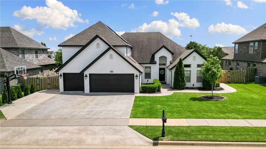 If you are looking for spacious living, room for guests, and a backyard oasis second to none in the heart of Rogers, this is the home for you! Boasting a beautiful inground pool, hot tub and outdoor kitchen, this home is ready for you to entertain guests immediately. Inside, you'll find a stunning living room and kitchen equipped with a commercial size refrigerator and gas cooktop, along with instant hot water for added convenience. With seven generously sized bedrooms-each with walk-in closets- this home offers ample space for everyone. Additional upgrades include solar panels, offering efficiency and long-term savings. The home is ideally located just minutes from top destinations like the Walmart AMP and Pinnacle Hills Promenade, with quick access to shopping, dining and world-class entertainment. Outdoor lovers will also appreciate the home's easy access to the Razorback Greenway, making biking or walking adventures a breeze. This beautiful, one-of-a-kind property won't last long-schedule your showing today!