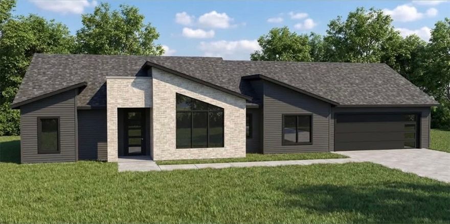 Brand new contemporary home with modern flair in a peaceful Bella Vista setting! This single-level, split-floorplan design offers 3 bedrooms, 3 full baths, plus a dedicated office, with an open, light-filled layout perfect for everyday living and entertaining. Enjoy a large rear deck—half covered—overlooking a gently sloped backyard and wooded property to the east and behind the home, owned by the Bella Vista POA, providing added privacy and natural views. Nearby access to the Tunnel Vision Trail and close to Scotsdale Golf Course for outdoor enthusiasts. Buyers still have time to personalize this home by selecting finishes including paint colors, flooring, exterior colors, granite, and hardware. Don’t miss this opportunity to make this beautiful new construction your own!