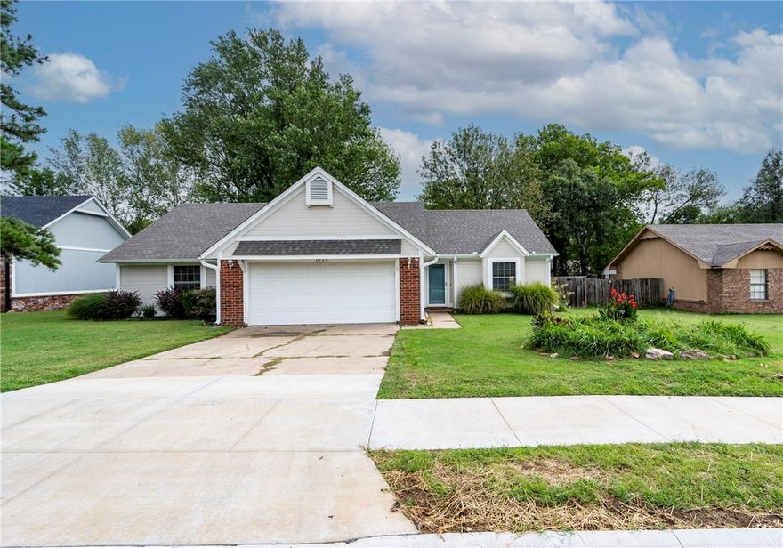 Discover charm, comfort & thoughtful updates in this 3 Bed 2 Bath home in the heart of Siloam Springs! Step inside to a warm & inviting living area with a cozy fireplace & electric logs open to the dining & kitchen area. Remodeled kitchen has stainless appliances, including a refrigerator & microwave new in 2024, both baths updated in 2025, hot water heater in February 2025, hvac in August 2025, gutters & leaf guards in 2024 and new roof coming in October 2025. Has bonus room with built-ins that could also be used as an office or 4th bedroom if needed. Comes with wood floors in the living room & hallway, pantry, custom fireplace mantle with floating shelves made from lumber harvested on the property, cathedral ceilings, skylight, storm door, blinds, extra storage & more.  Outside, enjoy a privacy fenced backyard complete with large deck, landscaping,garden beds & 8x10 storage building ideal for hobbies, gardening or extra storage. Located close to schools, ballparks & city walking trail. Don't miss out on this one!