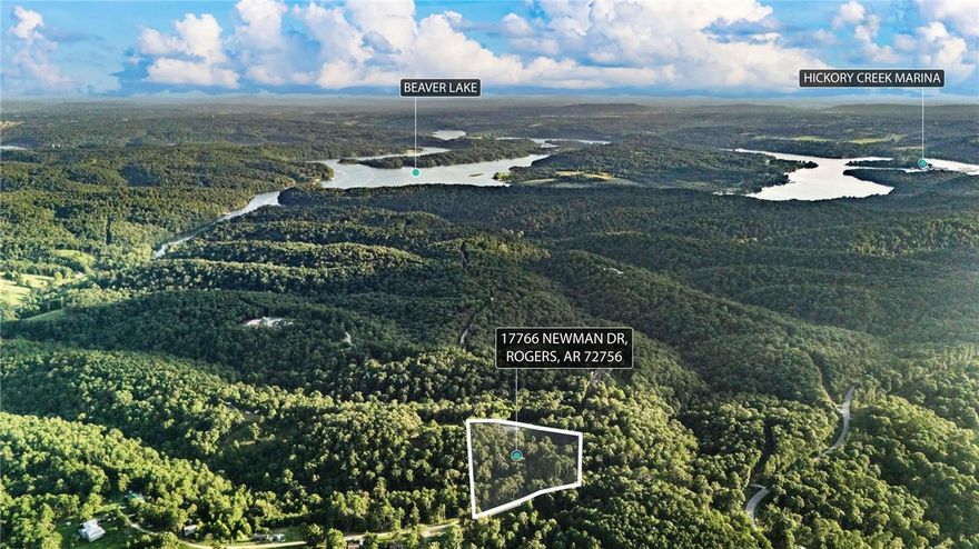 Dreaming of privacy, with wide-open space, and freedom from restrictions? Whether you're dreaming of a custom-built retreat, seeking a smart investment opportunity, or ready to build your self-sustaining homestead, this 5-acre property checks every box. With no deed restrictions, this property is ready to bring your vision to life! Has existing septic,  well (pump & pipe replaced 2022), and electricity!  A 1,300 sq ft home conveys at no value.  The value is in the land! For investors or multi-family buyers, the seller has already completed two 1-acre tract splits, offering flexible development or resale potential. The 3-acre lot has all the utilities and PERC tested for 3BR (good through 2025).  Survey attached. The 1-acre lots have either a water easement or water/electricity at the road. Located near Hobbs State Park and Beaver Lake!