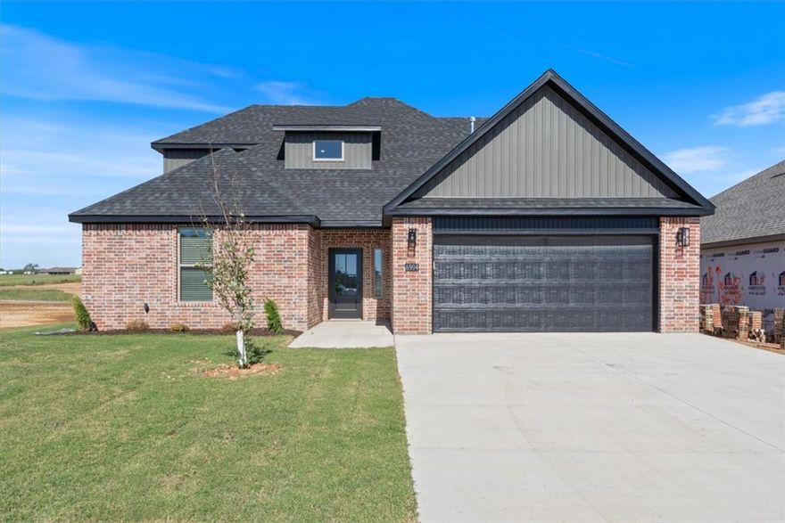 Welcome to your family home in Walnut Grove Estates. This upcoming Bentonville subdivision is located just minutes from Vaughn Elementary, the airport, groceries, gas, & more. This gorgeous home includes so many upgrades. Granite countertops, custom built cabinets, large kitchen island, large closets, split floor plan with 2 bedrooms upstairs, & so much more. The master is a true retreat with a soaker tub, custom tile shower with bench, & oversized walk-in closet. Fence & gutters included in purchase price. Neighborhood pool & other POA amenities coming soon. You don't want to miss out on this one, because it won't last long.
