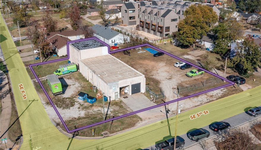 This rare downtown Bentonville development opportunity is ideally suited for restaurant and entertainment concepts, as well as office or retail use. The property is within a 1–2 minute walk of The Momentary and 8th Street Market, and approximately a 15-minute walk to the Bentonville Square via the adjacent Razorback Greenway Trail system. Located just 0.3 miles from the Walmart Campus, the site also benefits from close proximity to numerous mountain biking and walking trails. The surrounding area has experienced a tremendous amount of development within a four-block radius over the past four years, further enhancing the property’s long-term appeal and visibility.