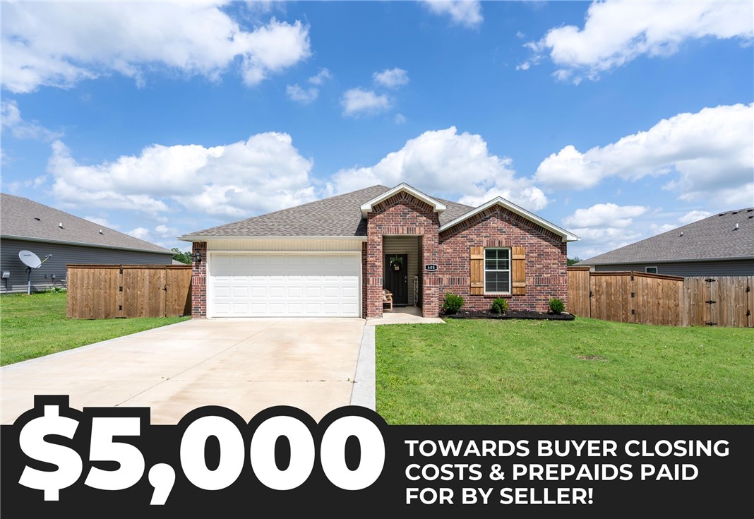 ***SELLER OFFERING $5,000 TOWARDS BUYER CLOSING COSTS AND PRE-PAIDS!*** Welcome Home! This well maintainedĀ 4 bedroom 2 bathroom home conveniently located near parks, Schools, is a short drive to Highway 59. From the covered front porch head inside to an open concept living space! Spacious kitchen with white cabinetry, granite countertops, tiled backsplash, stainless steel appliances, and large center island with sink & room for seating opens up to your dining space and vaulted ceiling in a spacious living room with luxury vinyl plank flooring! Relax and rejuvenate in the enlarged primary suite with private ensuite feat: dual sink vanity, built-in shelving, shower, & walk in closet! Enjoy an additional three bedrooms and one bathroom Head out back to the oversized partially covered back patio overlooking the fenced in back lawn perfect for the spring & summer months. BONUS this property features a garage storm shelter, whole home generator, and security system! Donāt Miss Out! Act Now!