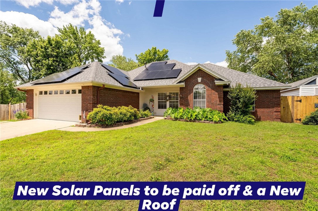 Private Oasis with a Dream 3,240 sq ft Shop on Nearly an Acre in Van Buren.Welcome to this one-of-a-kind 3-bedroom,2-bath home on a quiet cul-de-sac.1,877 sq ft open split floor plan home offers privacy,space & stunning natural beauty.Main Home Features Open & bright interior w vaulted ceilings & abundant natural light.Updated Chef's kitchen w gorgeous granite countertops,breakfast bar, gas range & new cabinetry.Spacious living room has a cozy gas fireplace.Primary suite includes 2 walk-in closets & a remodeled spa-like bathroom-dual vanities & walk-in tiled shower.Outdoor Living Oasis: Covered patio,Trex deck perfect for relaxing or entertaining,Tranquil views of Cedar Creek w your own private walk bridge surrounded by natural wildlife.Shop & Guest Quarters 60x40 shop w electric,water & bathroom.2 rooms on Upper level ideal for a guest suite/office. Add 31x18 garage w electric/water.RV parking/hookups tons of space for vehicles,boats,equipment.In-ground storm shelter, Solar panels 1 yr old,New Roof.1 mile to I-40