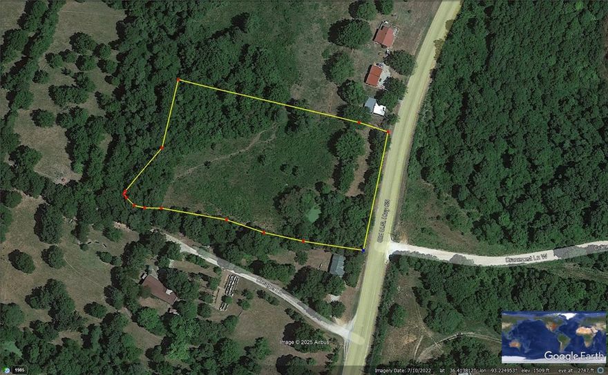 Discover your own slice of the Ozarks with this beautiful 4-acre tract featuring a private pond and gentle terrain, ideal for a homesite, cabin, or weekend getaway. Located on Old Hwy 65 just south of Omaha, Arkansas, this property offers the perfect balance of peaceful country living with convenience—only about 20 minutes to Branson, MO and 25 minutes to Harrison, AR. Enjoy easy access from the paved road, light restrictions, and plenty of space to roam or enjoy the outdoors. The pond attracts wildlife and adds to the scenic setting. Whether you’re looking for a place to build, camp, or invest in land near the state line, this one is worth a look!