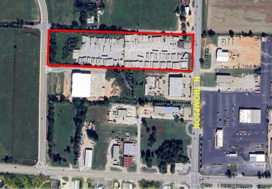 8.95+/-AC on 71B in Springdale.  This property will be the corner of the new 612 Bypass intersection on 71B.  2,400SF office building on site with 6 offices, break room & conference room.  This property will be great for gas station or any commercial/retail development upfront and warehousing in the back.  Location doesn't get much better than this!
