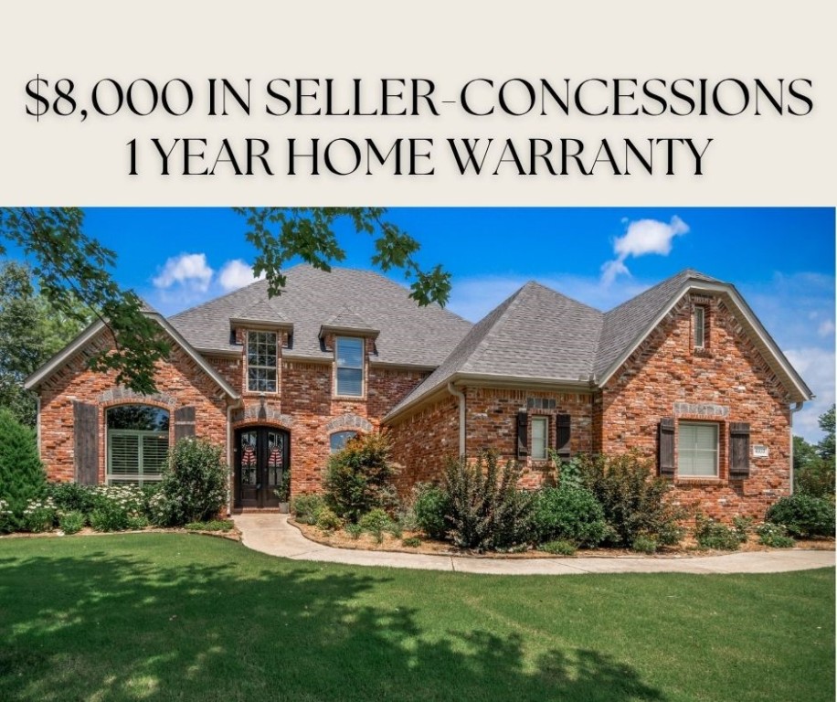 The best living in Northwest Arkansas happens here! $8,000 in seller concessions- buyers' choice how to use! Located on a quiet cul-de-sac, this 4 bedroom, 3 1/2 bath, 3 garage home includes an eat-in kitchen, office, formal living room with a double sided fireplace into the 2nd living room. The kitchen boasts custom cabinets, Wolf appliances, & a large walk-in-pantry. Upstairs are three bedrooms & an oversized bonus room with kitchenette & full bath. Recent updates include windows, dishwasher, roof, upstairs flooring, primary bedroom floors & bath. Experience more of NWA with attractions like The Walmart Amp, Top Golf, Pinnacle Hills Promenade, high-end retail, & great restaurants- all within 4 miles. Easy access to 1-49, XNA airport, & Downtown Bentonville & Rogers makes commutes & travel effortless. Cross Creek features include paved walking trails, swimming pool, playground, tennis courts, pickle ball, & basketball. One year home warranty provided by sellers.