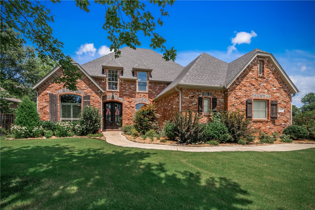 The best living in Northwest Arkansas happens here! Located in Cross Creek on a quiet cul-de-sac, this 4 bedroom, 3 1/2 bath, 3 garage home includes an eat-in kitchen, office, formal living room with a double sided fireplace into the 2nd living room. The kitchen boasts custom cabinets, Wolf appliances, & a large walk-in-pantry. Upstairs are three bedrooms & an oversized bonus room with full bath. Recent updates include windows, dishwasher, roof, upstairs flooring, primary bedroom floors & bath. Experience more of NWA with attractions like The Walmart Amp, Top Golf, Pinnacle Hills Promenade, high-end retail, & great restaurants- all within 4 miles. Easy access to 1-49, XNA airport, & Downtown Bentonville & Rogers makes commutes & travel effortless. Neighborhood features include paved walking trails, swimming pool, playground, tennis courts, pickle ball, & basketball.