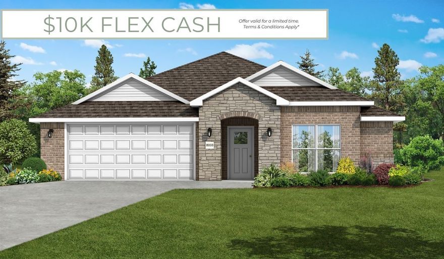 This 3 bed, 2 bath 1714 square foot floor plan has an open-concept living space, coffee bar and a covered patio which makes it perfect for entertaining. Complete with a large primary suite with dual closets!

*Taxes subject to change based on new construction.*