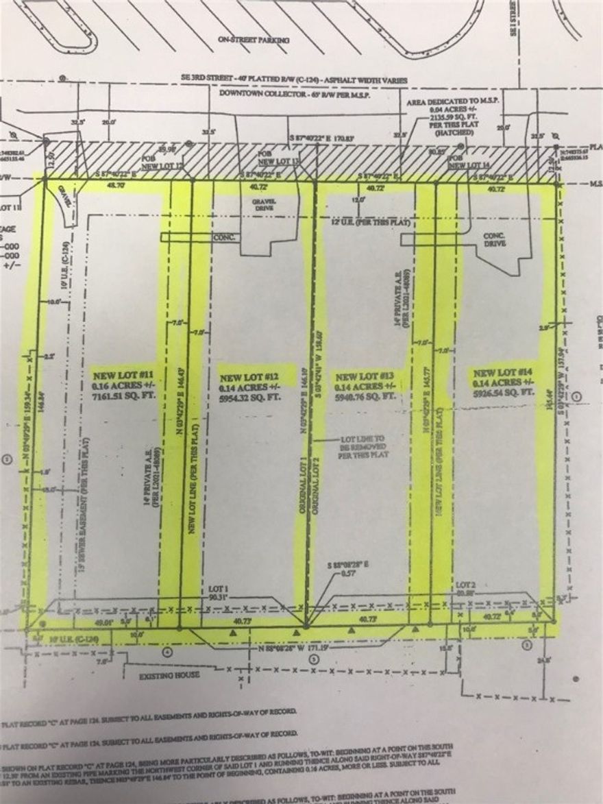 Investors/Builders.  Prime Downtown Location!  (4) Great Downtown Lots. Zoned DN-3!  100 Yards to New Wal-Mart Campus and Sandwiched between Market District, Arts District & Square!  These Large Lots are sold individually or if available,  as a Multi-lot Package.  See MLS listings below. This zoning allows it to be developed as townhouses, etc. if more units are desired. (Simple Re-Plat)  This area, undergoing intense redevelopment Now!  Prices will only go up - Don't Wait!