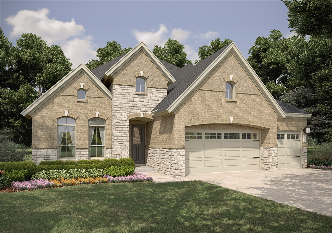 Beautiful 4 Bedroom Brick and Stone Home in Great Location close to schools. Up Grade Custom Painted Cabinets in Kitchen with 3CM Granite Countertops. Lots of Double Stage Crown Molding & Hardwood Throughout Home.
Picture Shown is an Artist Rendering and is Not the Actual House. All Brick, Stone, Shingle and Paint Colors May Vary.