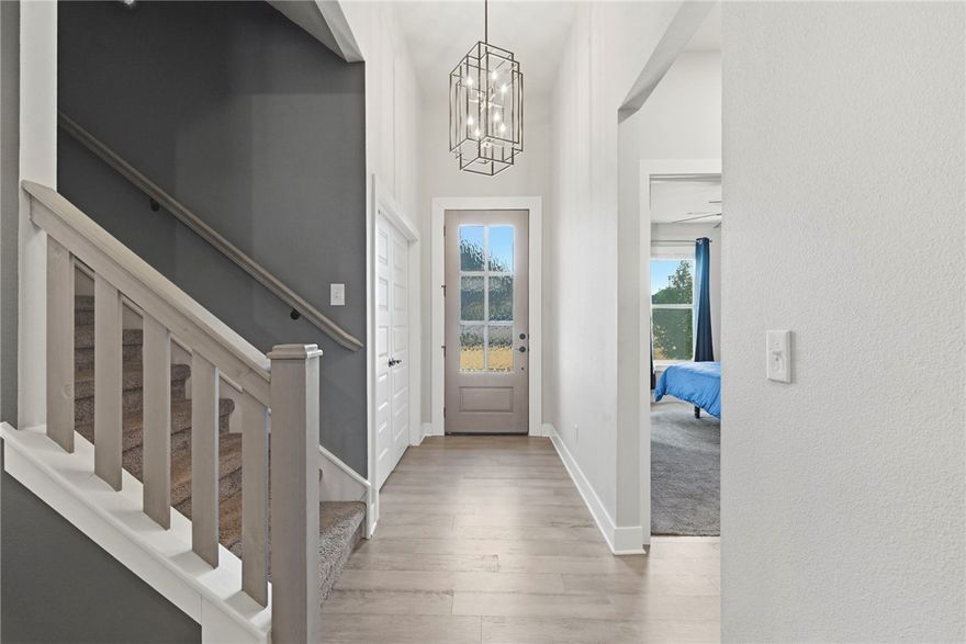 Now with freshly painted bedrooms!

Listed at only $198/sqft, this home is priced below the neighborhood active average of $204/sqft and the sold average of $203/sqft, making it one of the BEST values in the community.

BETTER THAN NEW! This beautifully upgraded Pea Ridge home offers modern efficiency and thoughtful design with 5 BEDROOMS (or 4 + OFFICE), 2.5 BATHS, and a 3-CAR GARAGE. Enjoy an open-concept layout filled with natural light, accent walls, upgraded lighting, and blinds throughout.

Energy savings year-round with solar panels keeping electric bills under $100/month. Outdoor living shines with an extended covered patio, outdoor fireplace, custom pergola, mature landscaping, and a fully fenced, tree-lined backyard.

Stylish, move-in ready, and energy-efficient—this home truly stands out from new construction. Only 9 miles to the Walmart Campus!