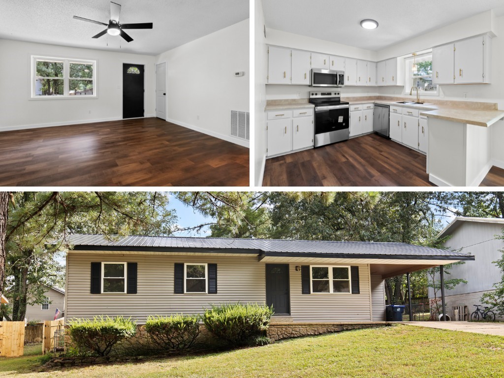 This recently remodeled 3-bedroom, 1-bath residence features a brand-new metal roof, new 12 x 18 wood back deck, updated paint, flooring, doors, and appliances. Every detail has been refreshed to provide a modern, move-in ready living space. Conveniently situated near the airport and schools, this property offers both quality updates and a prime location. Call for a showing today!