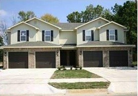 Ready to make a move? This is the perfect spot. This fourplex is a 2 bedroom 1.5 bath 1 car garage with all appliances included. You will enjoy the 6 foot privacy fenced backyard, blinds, and ceramic tile flooring throughout the downstairs. All bedrooms are upstairs with carpeted flooring. This home is walking distance to beautiful city parks and just minutes to John Brown University or Cherokee Casino. Landlord provides lawncare for the front yard. All tenants over 18 must submit to a background check. No smoking inside the unit. Deposit is $1100. Additional deposit is required for pets. $1100/monthly rent. Tenant pays all utilities.