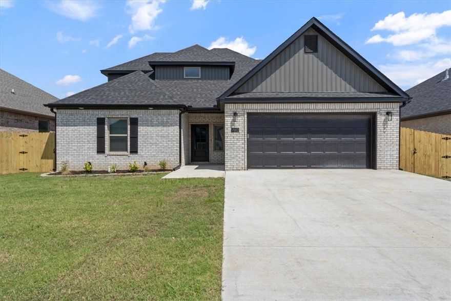 Completion date of August 22nd! Welcome to your family home in Walnut Grove Estates. This upcoming Bentonville subdivision is located just minutes from Vaughn Elementary, the airport, groceries, gas, & more. This gorgeous home has so much to offer including quartz countertops, a large kitchen island, LVP flooring throughout main living areas, large closets, a gas fireplace, & so much more. The master is a true retreat with a soaker tub, custom tile shower, & oversized walk-in closet. Fence & gutters included in purchase price. Neighborhood pool & other POA amenities coming soon. You don't want to miss out on this one, because it won't last long.