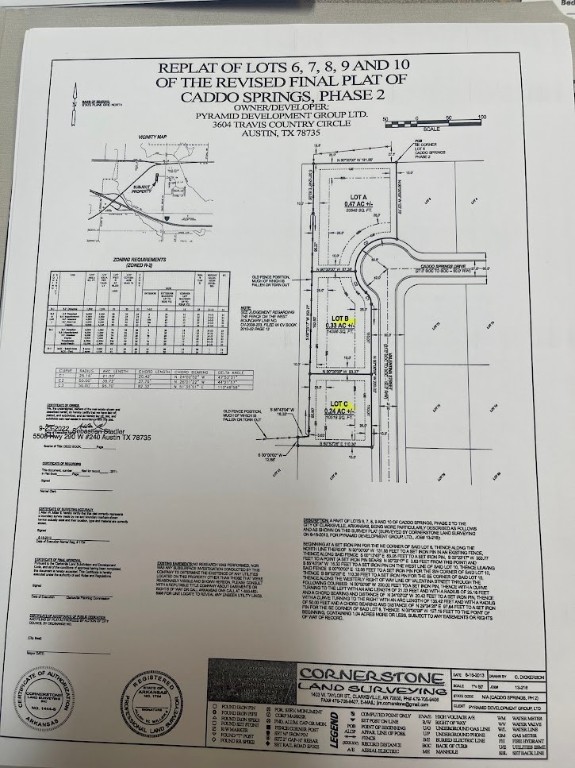 CADDO SPRINGS PHASE II - Land