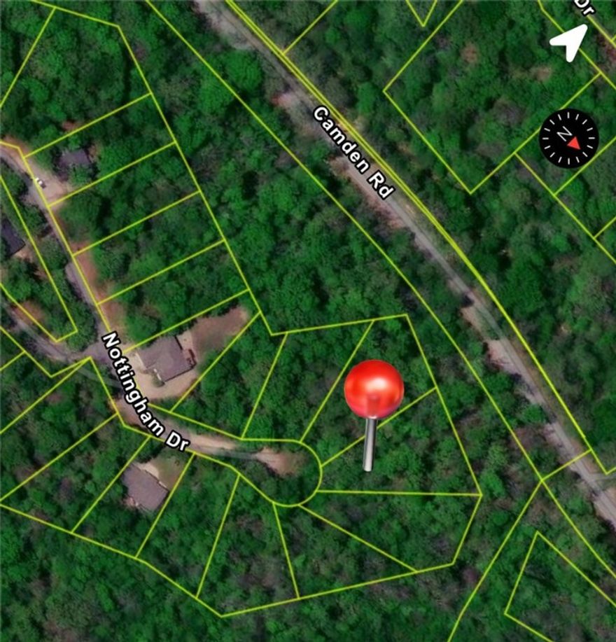 Surveyed, cleared, and perc-tested for a 3-bedroom home with 375’ of line, this cul-de-sac lot is ready for your build. Ideally situated near Scotsdale Golf Course and just steps from the Bamboozled Trail, it combines convenience with access to outdoor recreation. A fantastic location to create your new home in a peaceful setting with trails and amenities close by.