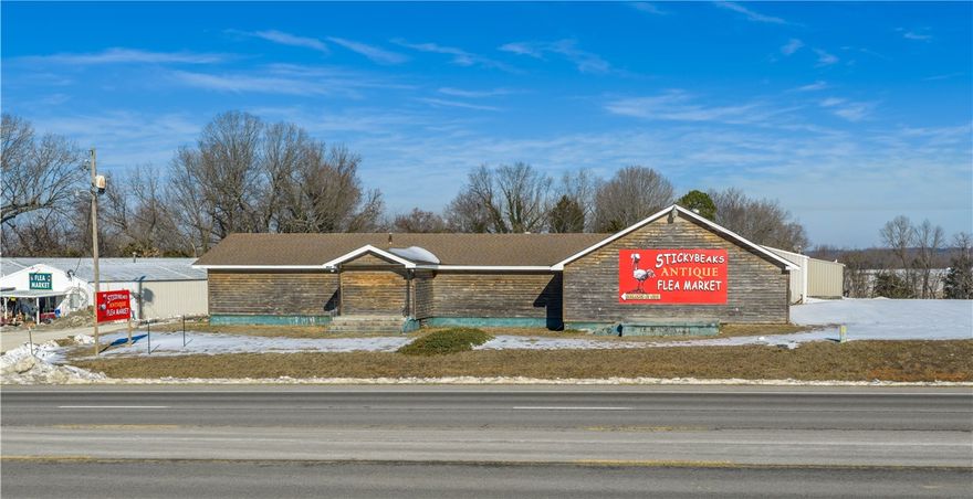 Income Producing business, ready to take over.  This property is currently a Flea Market in Gassville and a long running business.  This could be used as an existing Flea market or a new business or a new warehouse business.  Come check this out at 6017 Hwy 62