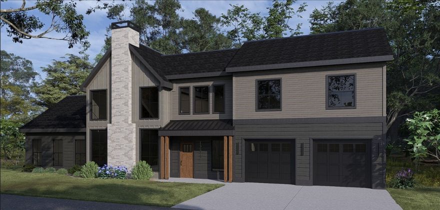 Experience modern living in this beautifully designed +/- 2,752 SF new construction home located on a desirable corner lot. Thoughtfully planned with comfort and flexibility in mind, this home features 2 bedrooms, a dedicated office, and 2 additional bonus spaces that can easily function as a family room, media room, or extra office space. The main level includes a spacious primary suite, a formal dining area, a half bath, soaring high ceilings, and a beautiful fireplace with stone up to the ceiling. Upstairs, you'll find the 2nd bedroom, office, and bonus room. An oversized 2-car garage offers ample room for vehicles, storage, and gear. Outdoor enthusiasts will love the home's proximity to the OZ Trails Bike Lift (less than 3 miles!). Final design elements including paint colors, fixtures, shelving placement, flooring, and furniture will be selected by the buyer. Located in the Bentonville School District, this home offers modern comfort with easy access to the outdoor lifestyle that makes the area so desirable.