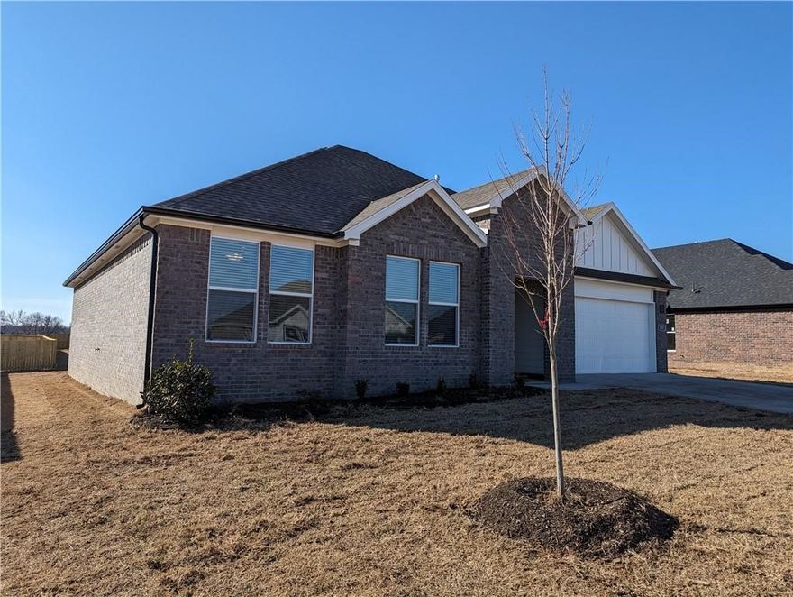 Newer home, Beautiful and Bright!!! This home has all the appliances including washer and dryer in one of the largest laundry rooms available. An abundant amount of storage is available throughout this home. The living room boasts a Modern electric fireplace for relaxing evenings. The kitchen has a large island and a gas range for the discerning cook. The soft colors lend to the open airiness and Charm with ample windows! Book your tour before this one is gone!!!!