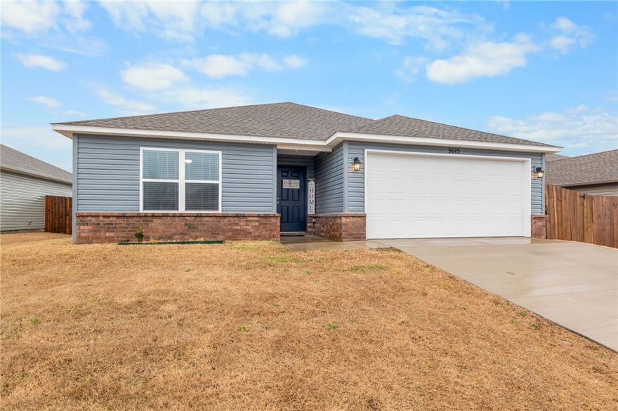 Welcome to  a well-located property offering comfort, convenience, and versatility in the heart of Northwest Arkansas. Situated just minutes from shopping, dining, schools, and major employers, this home provides easy access to everything Rogers and Bentonville have to offer.

The layout offers functional living spaces with natural light throughout, creating a warm and inviting atmosphere. The kitchen and living areas flow seamlessly, making everyday living and entertaining easy.

Outside, you’ll find a manageable yard with room to enjoy outdoor living, gardening, or future personalization. The well maintained property's location in a newer but established neighborhood adds to its appeal, offering a sense of community while still being close to city amenities.

Preferred Lender Credit up to $3000 for qualified buyers with Stephanie Bevard of First Colony Mortgage. 801-361-7433