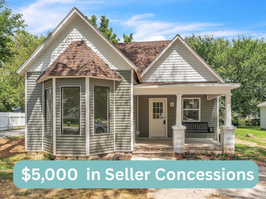 ** NOW OFFERING $5,000 IN SELLER CONCESSIONS **Fully remodeled 3 bed, 2 bath home in the heart of Gravette with soaring 10 ft ceilings, stylish updates, and an open, airy layout. The kitchen boasts butcher block counters, stainless steel appliances, and a stunning exposed brick accent wall that carries into one of the bedrooms—adding charm and character throughout. Both bathrooms are fully updated with modern finishes. Enjoy a dedicated laundry area with built-in shelving. Step outside to your covered front porch or entertain on the concrete patio just outside the kitchen for perfect summer get together. A large backyard shed provides ideal storage for tools, décor, or hobbies. Conveniently located near schools, parks, and downtown Gravette, this move-in-ready home combines charm, comfort, and style.