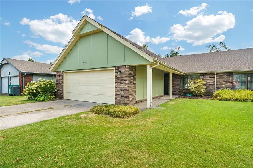Home Sweet Home! Tucked in a small neighborhood, this home offers the perfect blend of style, space, and location. Located in the heart of Rogers, you are 10 minutes from Downtown Rogers or the Pinnacle Promenade area. Step inside to find the generous living space, beautifully designed for relaxation or entertaining. The upgraded kitchen offers plenty of storage and counter space, while the inviting living/dining area is perfect for family gatherings. The large bedrooms each have their own walk-in closets. The 3rd bedroom can be used as a flex space for an in-home office and/or second living area if not being used as a bedroom. Recent updates include: New flooring throughout, tiled showers, backsplash, fixtures, appliances, granite countertops, fresh paint on the interior and exterior of the home. Don't miss out on this opportunity for your family or as an investor! New Roof in 2024