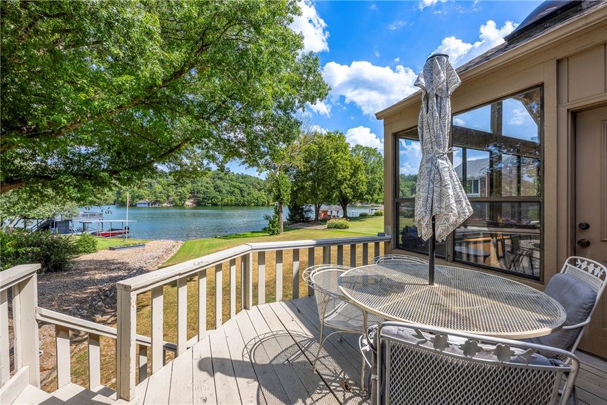Ever dreamed of having a flat lot on Lake Windsor, this is your chance! Come put your personal touch on this rare single story, .49 acre lot, and with plenty of room to build your custom dock. The backyard is a blank canvas to add your outdoor living area.  Half mile to Little Sugar Creek trail system.  Can be sold fully furnished not including garage contents.