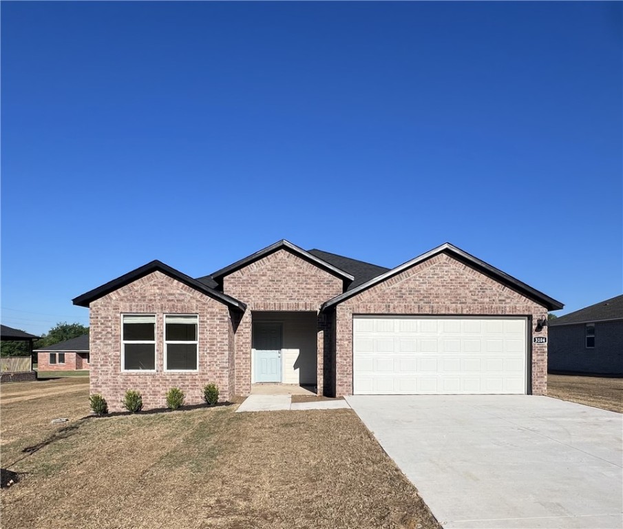 Delightful Denton Plan in Whispering Oak, located in beautiful, Siloam Springs, Arkansas. This property is just minutes away from the Family Aquatic Center, Memorial Park, Bob Henry Park and City Lake Park and the Siloam Springs schools. Luxury vinyl plank flooring in entry, kitchen, living room, breakfast nook, bathrooms, and laundry. Carpet in the bedrooms. 36-inch cabinets in the kitchen. Lovely Granite kitchen countertops with Stainless Steel Undermount Kitchen Sink! LED lighting throughout! Garage Door Opener. Exterior 4-sided Brick. Taxes and Parcel number TBD.