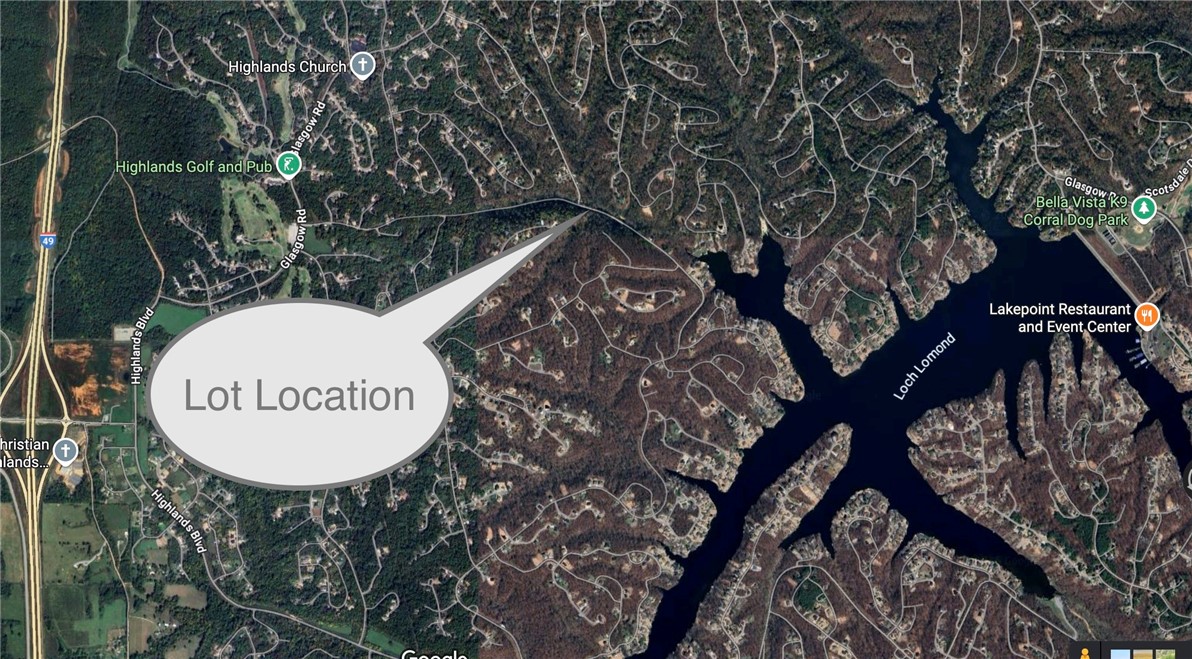 0.29 Acre lot near Loch Lomond on paved road in Bella Vista with an existing perc test for a 3 bedroom home.