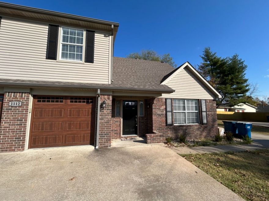 Welcome to your new home in the heart of Bentonville! This inviting 3-bedroom, 2.5-bathroom town-home is ideal for families or anyone looking for comfortable and convenient living. The property features a fenced yard, a one-car garage providing additional storage or secure parking, and washer and dryer hookups. Small Pets are welcome!