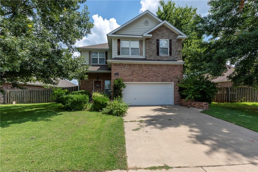 Beautiful two-story home featuring 3 spacious bedrooms and 2.5 bathrooms. The large primary suite is conveniently located upstairs, along with two additional bedrooms and a laundry room for added ease. Downstairs boasts soaring high ceilings, an open kitchen, and a bright living room, perfect for both daily living and entertaining. A versatile dining room or office space is also available on the main floor. Enjoy the fully fenced, expansive backyard complete with a covered patio—ideal for outdoor gatherings and relaxation. New HVAC units ensure comfort year-round. Don’t miss the opportunity to make this well-appointed home yours!