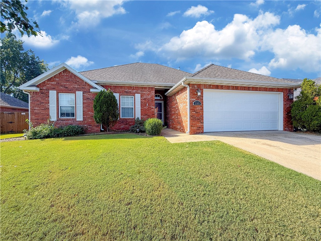 Close to everywhere you want to be — great schools, exciting ballgames, shopping, and dining just minutes away! This all-brick 3 bedroom, 2 bath home is full of charm and convenience. The well-maintained split floor plan includes a spacious primary suite with his & hers closets and a private bath. Beautiful wood flooring through the main living areas, a beautiful large kitchen with abundant cabinet space, a dedicated laundry room, and plenty of natural light. Enjoy a big backyard that’s ideal for kids, pets, or entertaining. Within walking distance to schools and parks, just minutes from Arvest Ballpark, and only a 15-minute drive to Pinnacle Hills for shopping, dining, and entertainment. With inviting curb appeal, a comfortable layout, and clear pride of ownership, this home has been thoughtfully cared for over the years. Whether you’re a first-time buyer, looking to downsize, or searching for your next investment, it offers the location and features that make it stand out. Opportunities like this don’t last long.