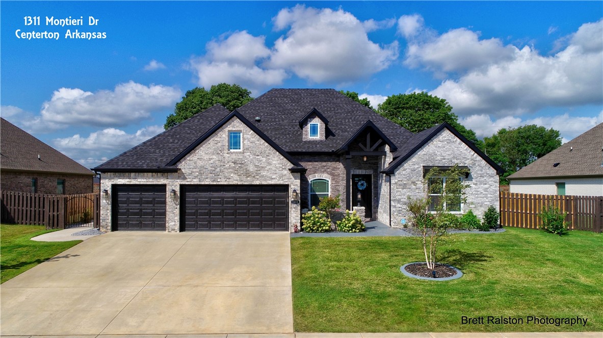 Elegance defined would be be an accurate description of this wonderful home. From the spacious Living Room to the well designed Kitchen w/double ovens, granite sink and beautiful Quartz counter tops, this home is sure to please. Be the envy of the neighborhood while relaxing by the 20 x 40 inground pool complete with water fall and spa or read a book while enjoying the shade under the gazebo. Never worry about running out of hot water with the tankless hot water heater. This is the perfect home for entertaining friends and family or for spending a quiet weekend at home escaping from the hustle and bustle of everyday life. The possibilities are endless with this 4-BR, 3-bath home. The 4th BR is currently used as an office with views of the front yard. The Master BR has a view of the pool and back yard. The 3-car garage has lots of storage and epoxy coated floors. Many custom touches throughout the home. Call me today to schedule your private showing of this wonderful home in the coveted Tuscany Subdivision.