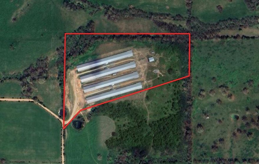 Ok. If you are looking to buy a premiere broiler farm in Arkansas you'll want to come see this one. Four 55x600 houses built in 2017 with upgrades like dead bird removal, electric winches, in ground water storage, and C-Central mobile connectivity, this farm grossed a whopping $574,000 in 2024. Brand new, never lived in 2024 mobile home is 1140 SQF with 3 bedrooms. Bio security is highly important so please no drive by showings or any attempt to go on site unless scheduled through the listing office. Thanks!