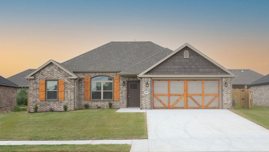 Fantastic investor opportunity!!! 6 all-brick homes in Prairie Grove, all less than 18 months old, all with current lease tenants, all with privacy fences and 2-car garage, on paved street in a very nice family subdivision. To be sold as package – all or nothing. Currently managed by a property management professional. These homes are very nice and in excellent condition. Each one has a gas log fireplace. You must check these out – drive by, but please don’t disturb tenants. Two floor plans – 1496 SF & 1535 SF.