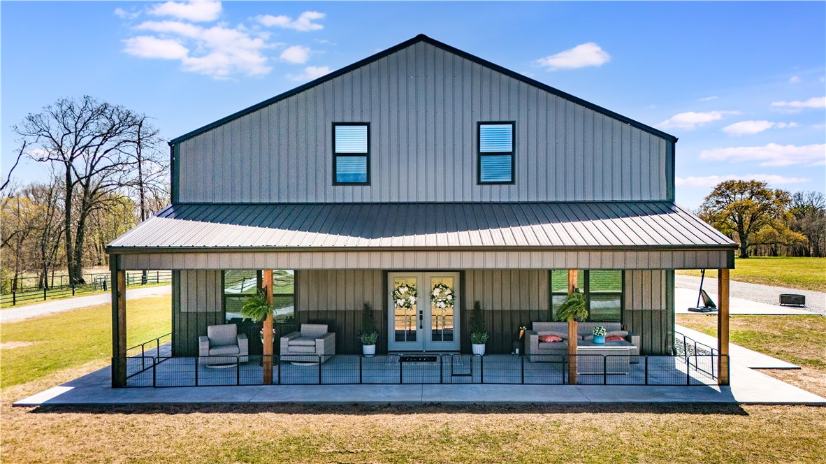 Stunning Barndominium Retreat on 136 Acres!
Welcome to your dream property! This exceptional 2,400 square-foot home offers the perfect blend of modern living and rustic charm. Featuring three spacious bedrooms and 2.5 baths, this home is designed for comfort and functionality. Nestled on a sprawling 136 acres, this property boasts breathtaking natural beauty with serene springs and tranquil ponds, providing a peaceful oasis just moments from town. Enjoy the best of both worlds—convenient access to local amenities while relishing in the incredible seclusion this property offers, including rural water and natural gas, ensuring you have everything you need for a comfortable lifestyle. Multiple outbuildings provide ample storage and versatile space for your hobbies or projects.Whether you're looking for a permanent residence, a weekend getaway, or an investment opportunity, this property is a rare find. Don’t miss your chance to own this unique retreat that perfectly combines country living with modern conveniences!
