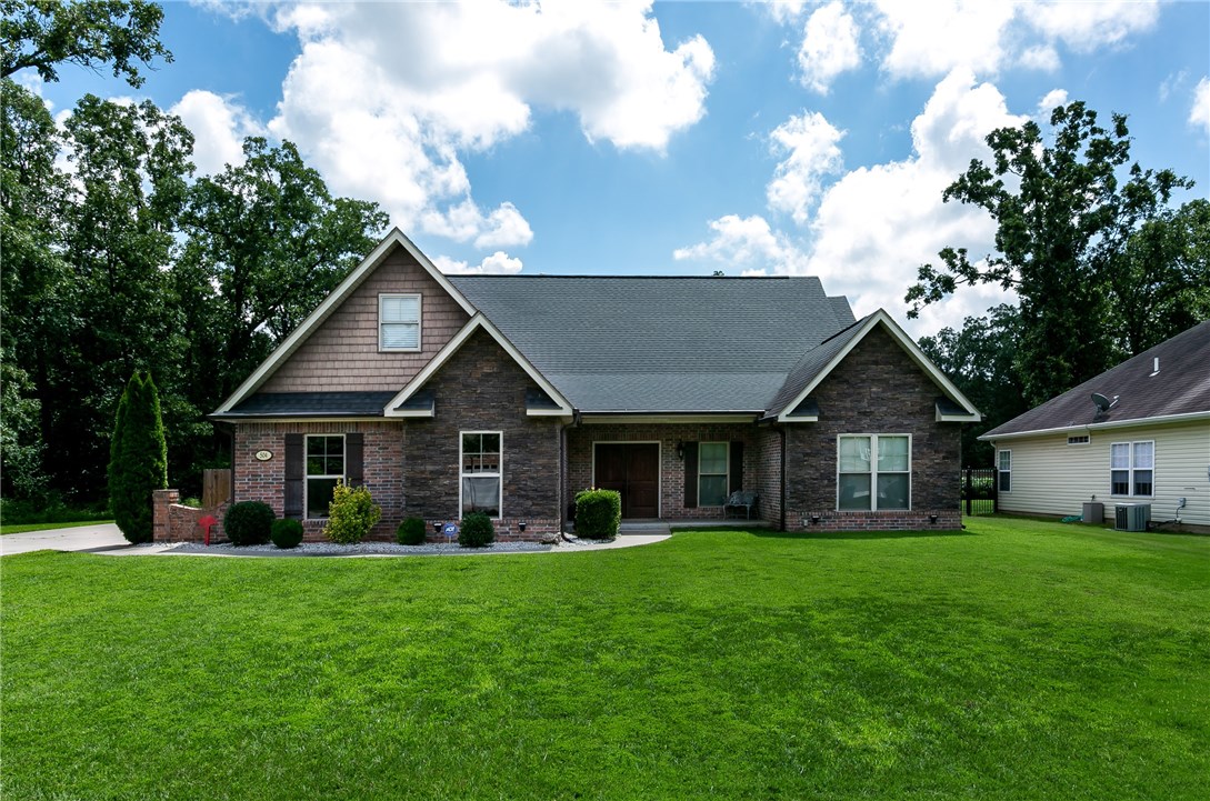 This beautiful custom home sits in a great neighborhood on a cul-de-sac. Perfect for raising your growing family! 2500sq ft, 4 bedroom, 2 bath, plus an additional room perfect for an office or play room. Lots of custom details you won't find in other homes! Large fenced back yard and a covered patio make it perfect for entertaining! Storage building conveys! Hurry this one won't last long!