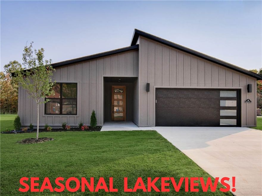 Modern new construction home on a flat lot with seasonal lakeviews! Next to lake Loch Lomond and down the street from Granton Boat Launch! Easy access to I-49. This stunning residence features 3 bedrooms + office, 2 baths, large kitchen island, premium black stainless steel appliances including a gas range, 3 cm quartz countertops, a walk-in pantry, custom cabinets, & high-end finishes throughout. The inviting living space boasts 10-foot ceilings and a beautiful fireplace, while the oversized custom tile shower adds a touch of luxury to the primary bath. Step outside to the large covered porch perfect for relaxation and entertaining. As an added bonus, this home includes $3,500 in buyer's closing costs when using the builder’s preferred lender!